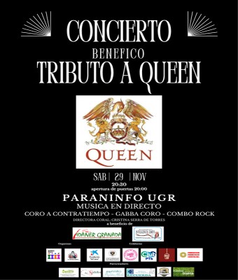 Concierto benéfico Tributo a QUEEN en Granada