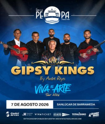 Gipsy Kings en Buque La Pepa en Cádiz