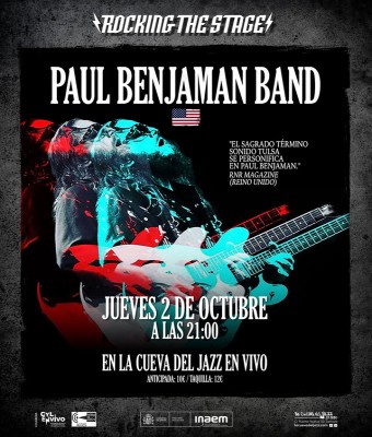 Paul Benjaman Band (EEUU) en Zamora