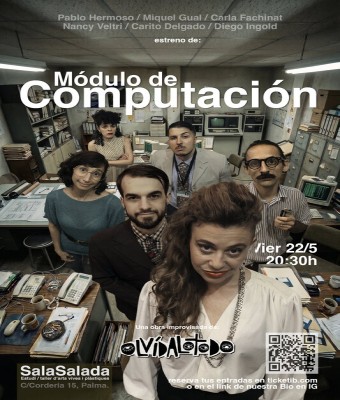 módulo de computación. Impro con Olvídalotodo en SalaSalada en Balears, Illes