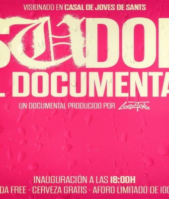 SUDOR EL DOCUMENTAL · PREESTENO  en Barcelona