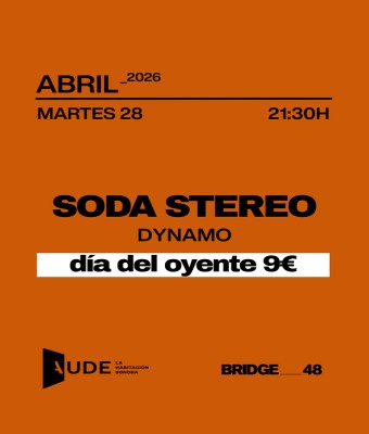 Soda Stereo, Dynamo · AUDE Sesiones de escucha en Barcelona