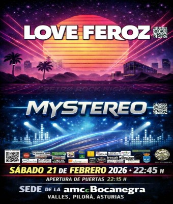 LOVE FEROZ - MYSTEREO en Asturias