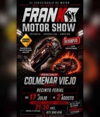 Frank Motor Show en Colmenar Viejo en MADRID