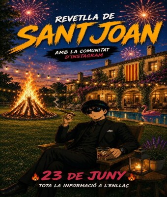 Revetlla de Sant Joan en Barcelona