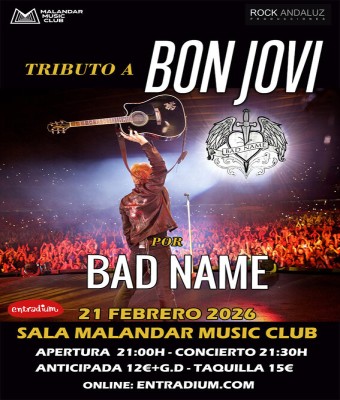 BAD NAME (TRIBUTO A BON JOVI EN SEVILLA)