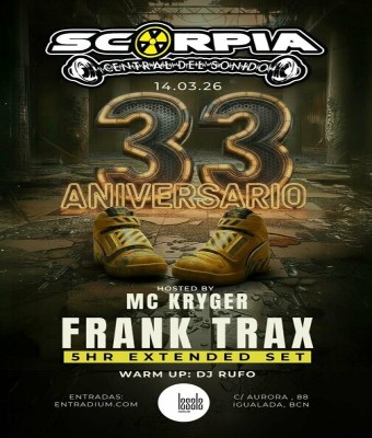 33 ANIVERSARIO SCORPIA @ LA SALA en Barcelona