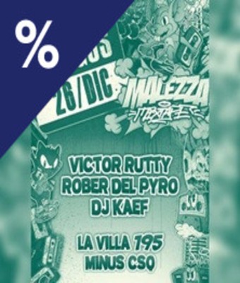 Victor Rutty, Rober del Pyro & DJ Kaef en BURGOS