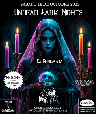 --Noche-- UNDEAD DARK NIGHTS   en Barcelona