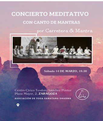 CONCIERTO MEDITATIVO por Carretera & Mantra en Zaragoza