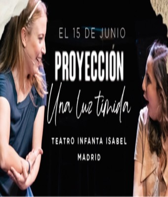 UNA LUZ TÍMIDA, Proyección de la obra en Madrid