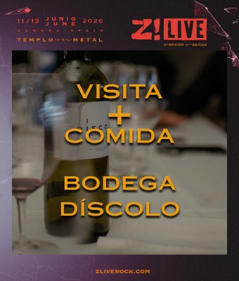 Visita + Comida Bodega Díscolo – Domingo Z! Live en Zamora