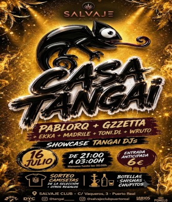 SALVAJE CASA TANGAI en Cádiz