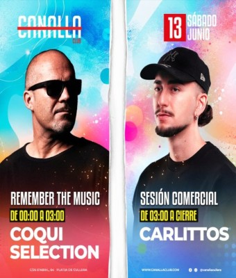 Coqui Selection + Carlittos en Valencia