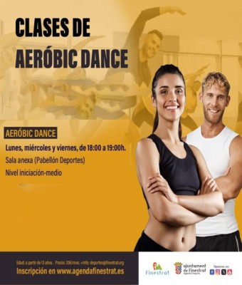 CLASSES D'AERÒBIC DANCE 2025 en Alicante