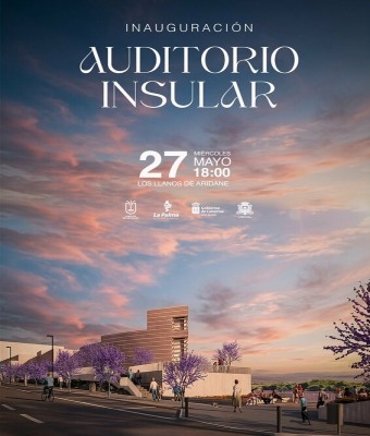 Inauguración Auditorio Insular-Miércoles 27 de mayo en Santa Cruz de Tenerife