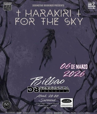 HARAKIRI FOR THE SKY + GUEST BILBAO en Bizkaia