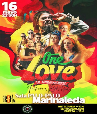 ONE LOVE - Tributo Bob Marley en Sevilla