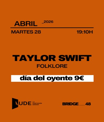 Taylor Swift, Folklore · AUDE LA HABITACION SONORA en Barcelona