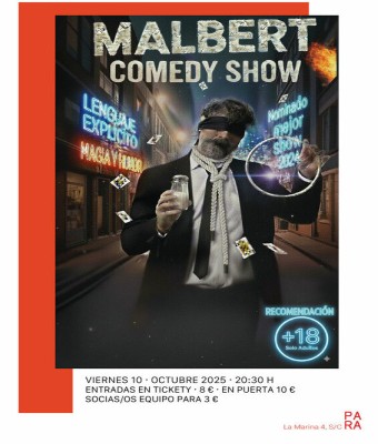 MALBERT COMEDY SHOW en Santa Cruz de Tenerife