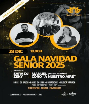 GALA SÉNIOR FIN 2025_28dic. en Cádiz