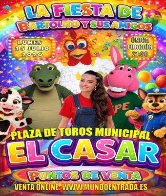 LA FIESTA DE BARTOLITO Y SUS AMIGOS EN EL CASAR en Guadalajara