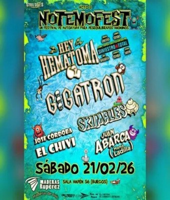 Entradas con descuento para NOTEMOFEST en Burgos