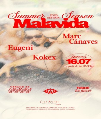 MALAVIDA 16/07 CAFÉ MILANO en Balears, Illes