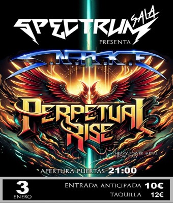 S.N.A.K.E. & Perpetual Rise en Murcia
