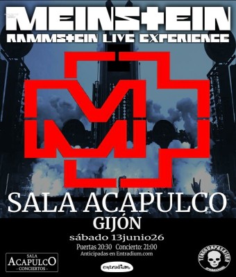 MEINSTEIN "Rammstein Live Experience" en GIJÓN en Asturias