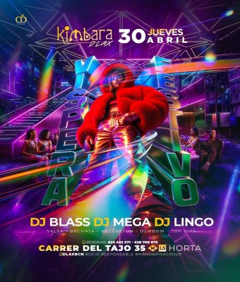 KIMBARA DLAX · JUEVES 30 ABR26 en Barcelona