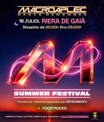 MACROAPLEC Summer Festival Open Air en Tarragona