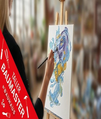 #BAUMASTER Leganés |  Explora tu creatividad: Arte guiado sobre lienzo