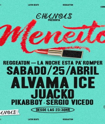 Meneito: Alvama Ice, Juacko, Sergio Vicedo, Pikabboy en Ibiza
