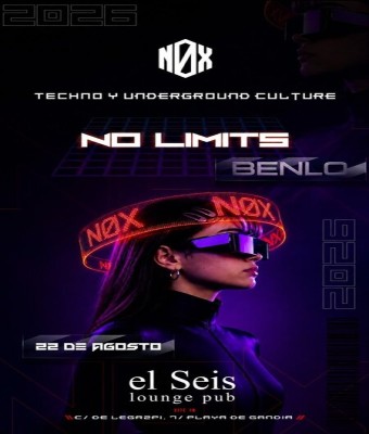 ElSeis - 22 DE AGOSTO - NO LIMIT en Valencia