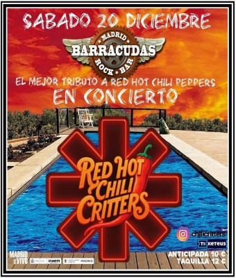CHILI CRITTERS: EL MEJOR TRIBUTO A RED HOT CHILI PEPPERS en Madrid