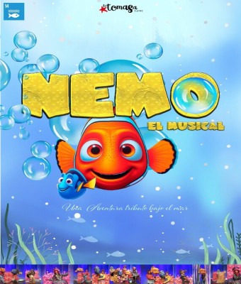 NEMO, EL MUSICAL - La Tomasa - Domingo 23 Noviembre (12:00 h) Público Familiar en Córdoba