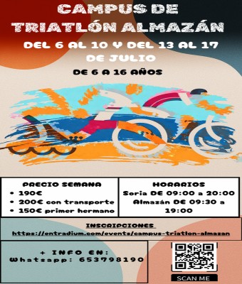 CAMPUS TRIATLÓN ALMAZÁN en Soria