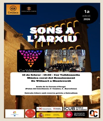 Cicle "Sons a l'Arxiu" - Cor Valldonzella en Barcelona