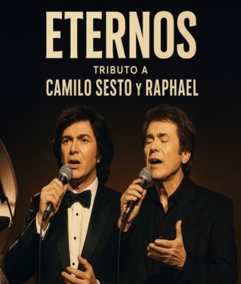 ETERNOS: Tributo a Camilo Sesto y Raphael en Madrid