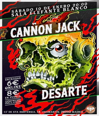 CANÑON JACK + DESARTE EN ELEFANTE BLANCO en Madrid