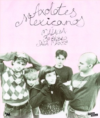CONCIERTO AXOLOTES MEXICANOS - MÁLAGA - SALA MARTE - VIERNES 30 DE ENERO