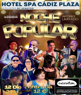 Noche popular en Cádiz