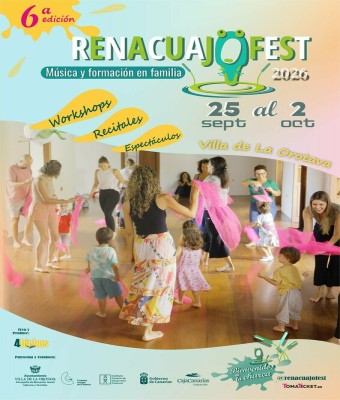 RENACUAJOFEST 6ta edición 2026, Villa de la Orotava en Santa Cruz de Tenerife