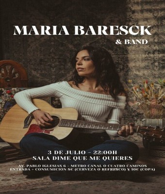María Baresck & Band en Madrid