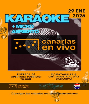 Dr. Karaoke en Canarias en Vivo en Palmas, Las
