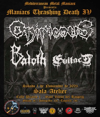 Maniacs Thrashing Death IV en Alicante/Alacant