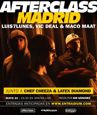  Afterclass World Tour 2026 en Madrid