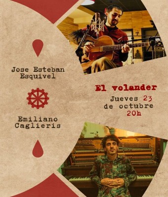 Emiliano Caglieris y Jose Esteban Esquivel en Valencia/València