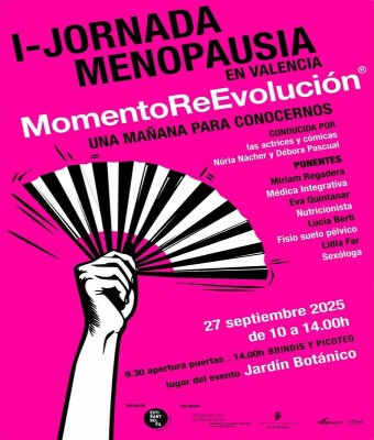 I JORNADA SOBRE MENOPAUSIA "MomentoReEvolución" en Valencia/València
